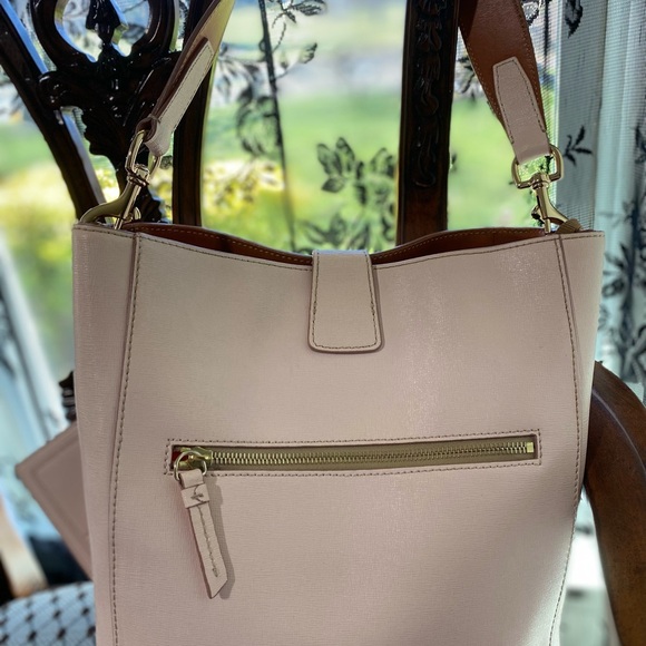 🔥🔥😊NWOT Dooney Bourke Set Soft Light Pink Leather Purse & Wallet Clutch Set - Picture 7 of 16